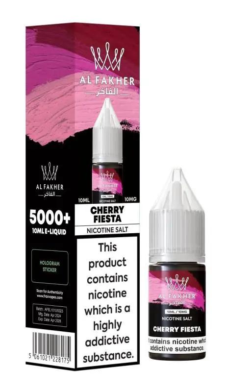 Product Image of Cherry Fiesta Nic Salt E-Liquid by Al Fakher 10ml